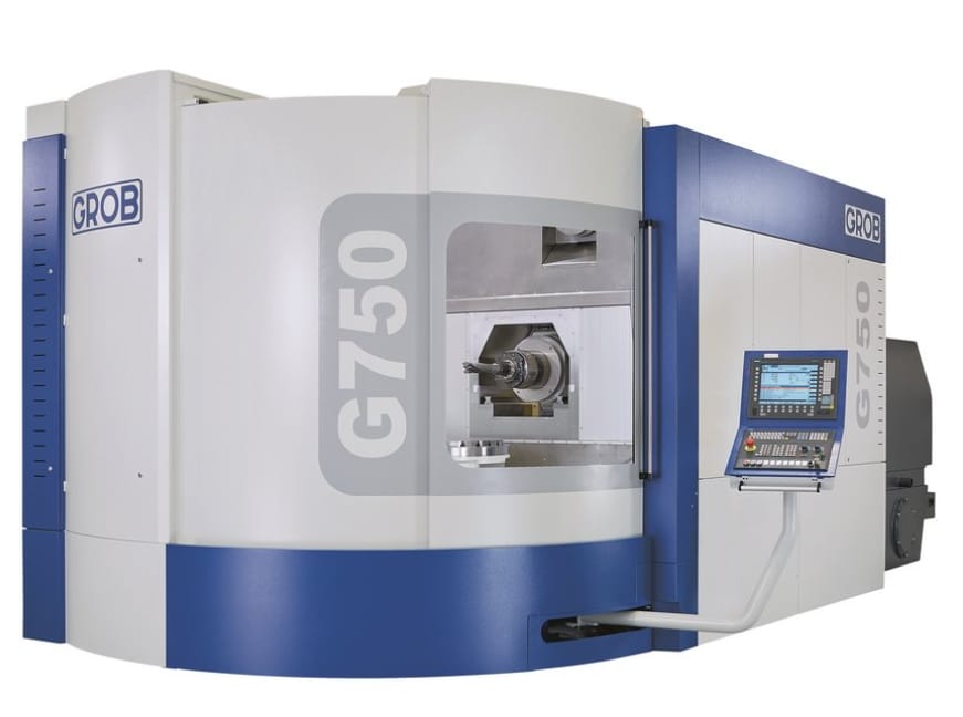 GROB G750 CNC 5 Eksen İşleme Merkezi